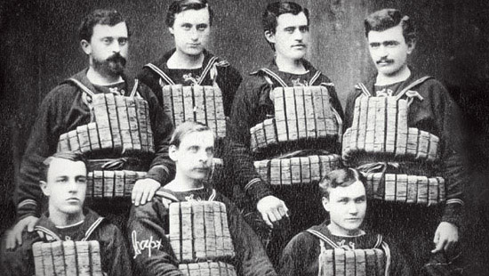 1871 - After ˿Ƶ students saved dozens from a tragic boat accident in 1860, the federal government presented the university with a lifeboat to establish a lifesaving station on Lake Michigan. Students manned this station until the U.S. Coast Guard relieved them in 1916.